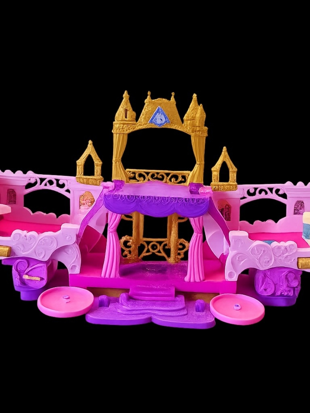 Disney Pink, Purple & Gold Princess Castle Playset